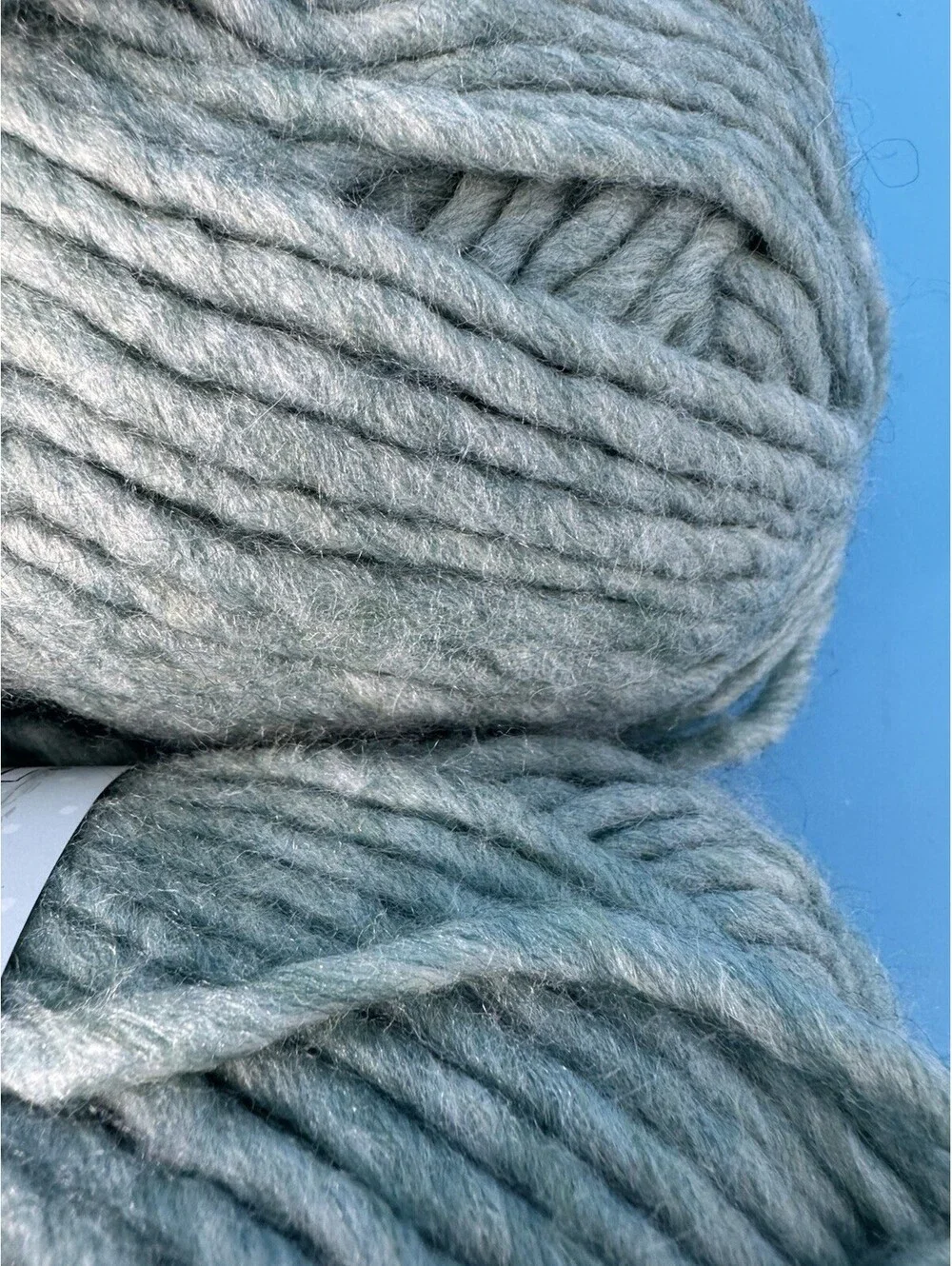 Bernat Roving Yarn Lot of 2 Low Tide Bulky #5 Same Dye Lot WL148173 Knit Crochet